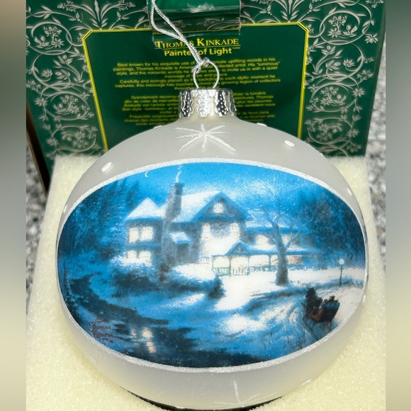 Thomas Kinkade Painter of Light Vintage Ornament - Picture 3 of 6